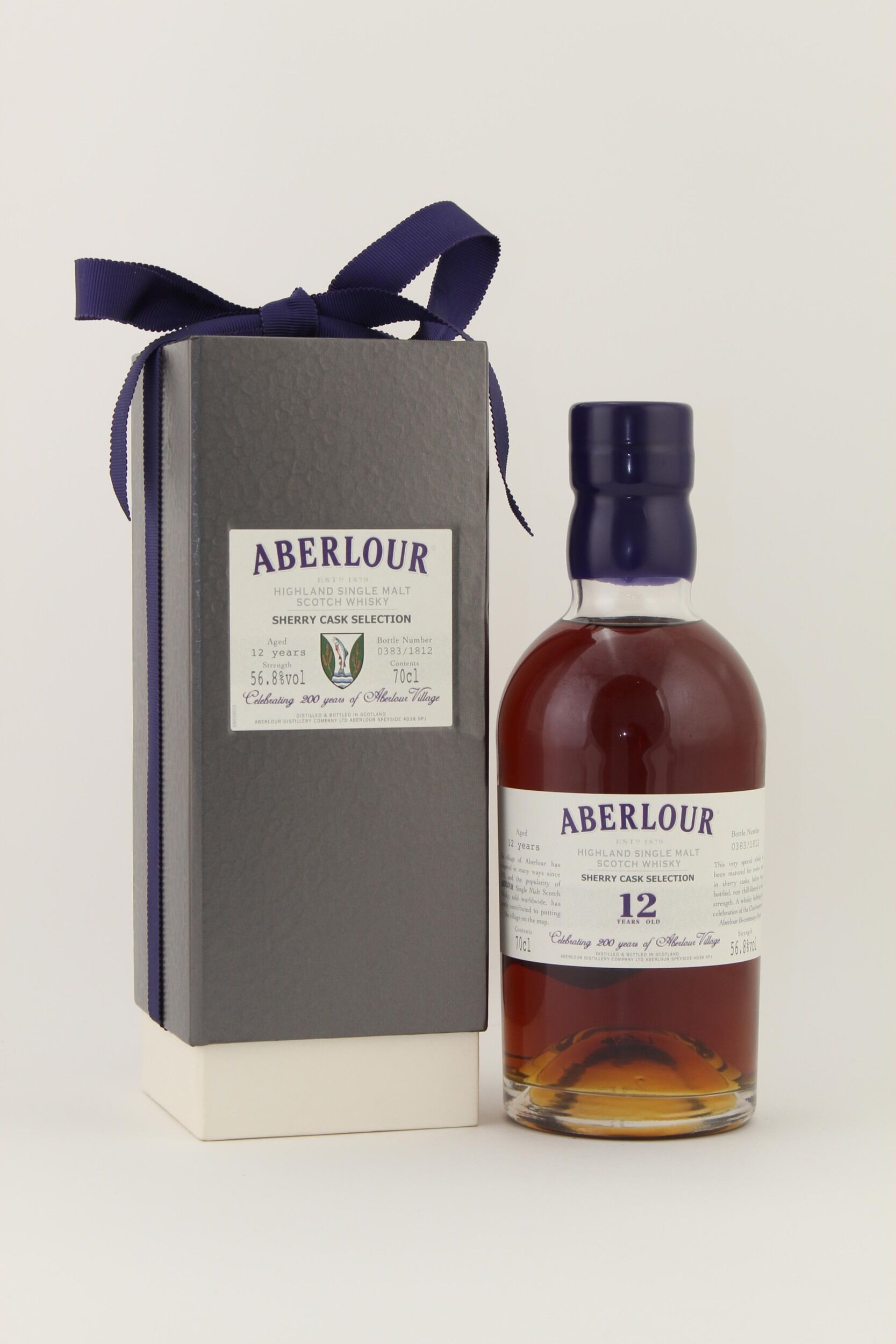 Aberlour 12Years Old Sherry Cask Selection - 200 Years Of Aberlour Village